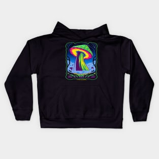 Psychedelic Magic Mushroom Kids Hoodie